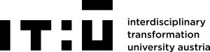 IT U logo complete black 150dpi Interdisciplinary Transformation University Austria (IT:U) Logo