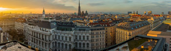 Panoramablick auf Wien